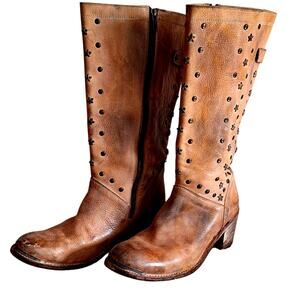 BedStu Cobbler Series Brown Mid-Calf Boots Size 10